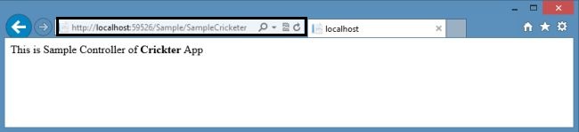 Controller in Browser